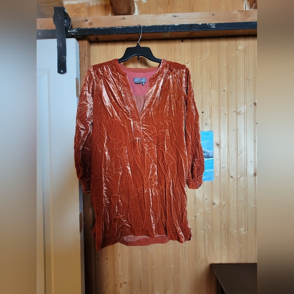 Anthropologie Velvet Melodie Tunic Dress - Picture 2 of 2